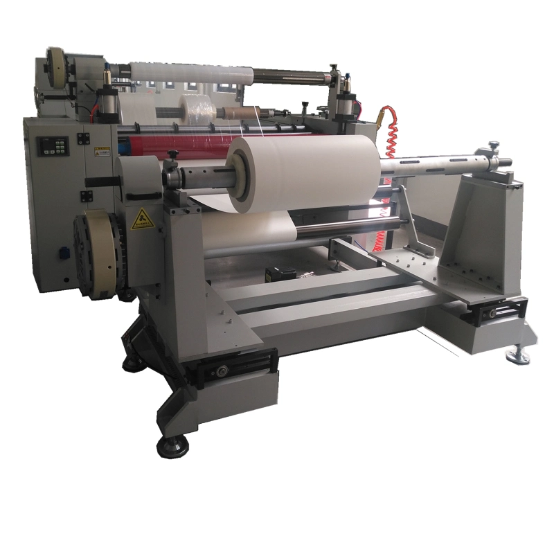 Laminate PVC/Pet/PP/Film/Aluminum Foil/Fabric Rewind Slitter Slitting Rewinding Machine